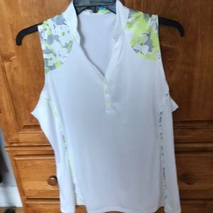 Ladies PGA Tour XXL sleeveless golf top